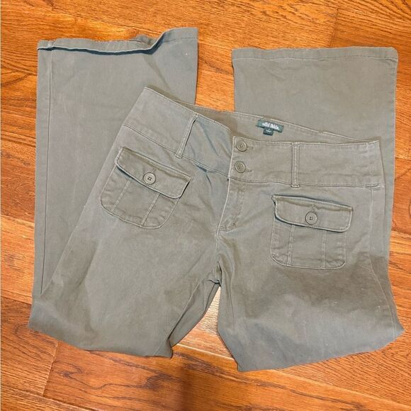Wild Fable army green wide leg pants size 8 - Picture 1 of 7